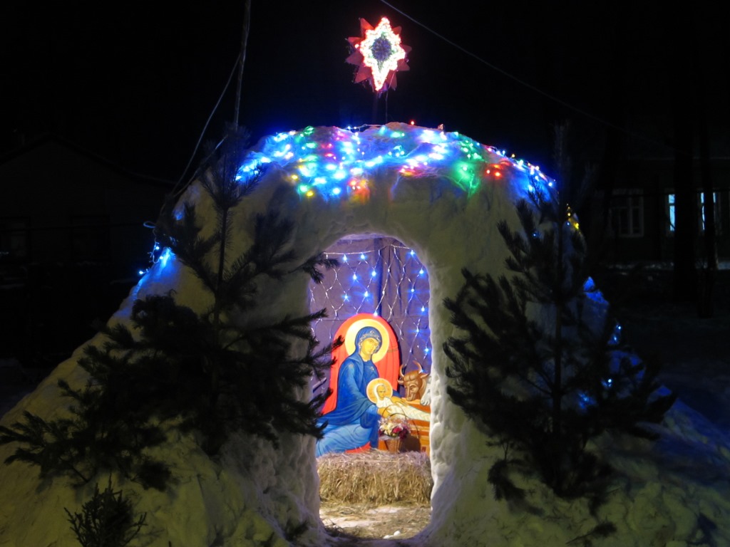 Рождественский вертеп в Струнино