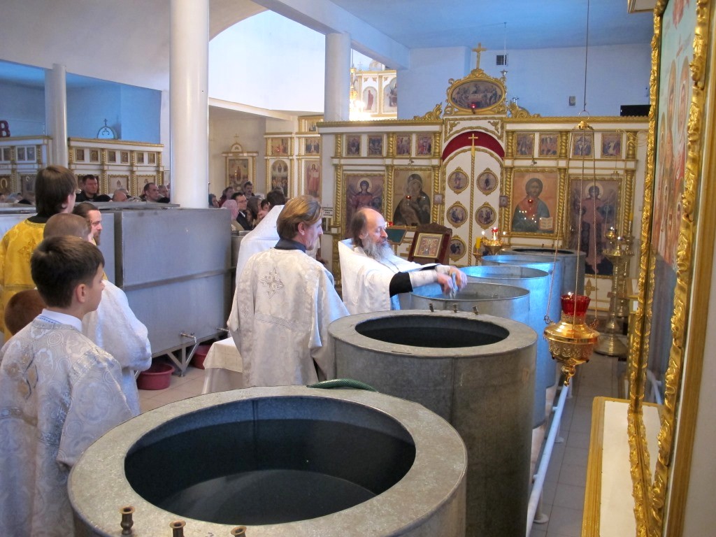 Крещение Господне в Струнино 2015 год