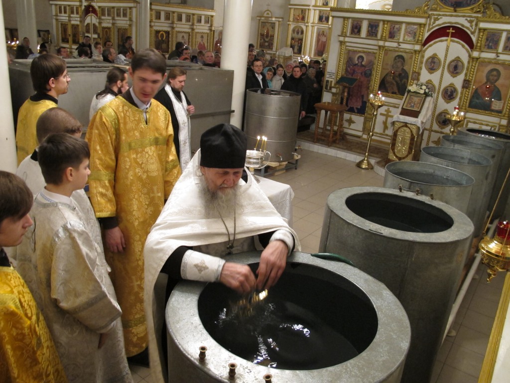 Крещение Господне в Струнино 2015 год