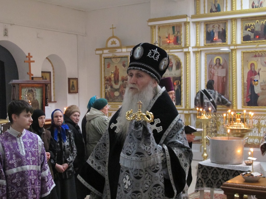 Архиепископ Александровский и Юрьев-Польский Евстафий в Струнино