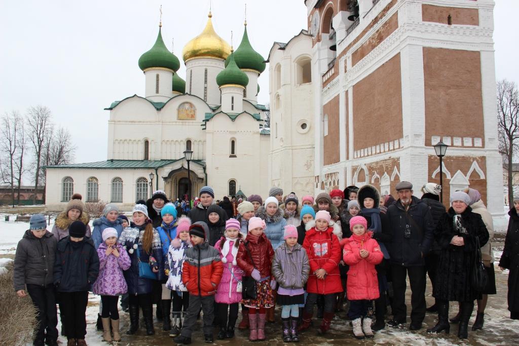 Паломничество в Суздаль и Юрьев-Польский март 2015